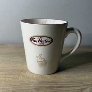 Tim Hortons Limited Edition 007 Collector Coffee Mug 2007 Canada Brown Red Cream